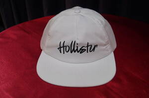 ★☆Hollister ロゴプリント キャップ cap/F/one-size/ホワイト/白/ メンズ レディース ホリスター アバクロ a&f 帽子☆★