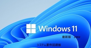 ☆★☆初心者でも大丈夫・「システム要件を満たさないPC」を簡単にWindows11 64bitにアップグレード　USBメモリ(青07)☆★☆