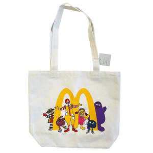 マクドナルド　トートバッグ　 McDonald's　FAMILY CANVAS TOTE オフィシャル