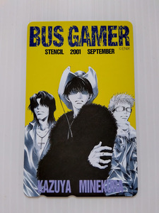 ★美品★BUS　GAMER　1000566★テレホンカード50度数★峰倉かずや