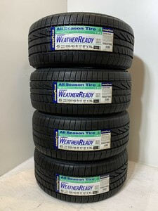 【送料無料】未使用オールシーズン４本セット 235/45R17 97V XL(SGY199-10)GOODYEAR ASSURANCE WEATHERREADY 235/45/17 20年～