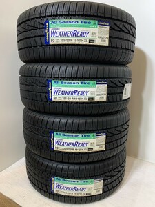 【送料無料】未使用オールシーズンタイヤ ４本セット 255/50R19 107H XL(SGY116-15)GOODYEAR WEATHERREADY 255/50/19 20～21年