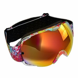＃S457【新品・大人用】スキーゴーグル 大人用 球面レンズ ダブルレンズ 曇りにくい UV400防護 男女兼用 スノーボード 収納ケース付きの画像5