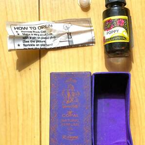 新品未開封 POPPY ポピー 17個 Vintage R.Expo Copal Perfume - Bergomot 液体 お香 インド ボトル コーパルの画像2