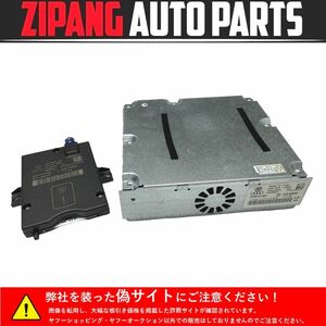 AU081 4F RS6 アバント 4WD 純正 地デジ テレビ チューナー B-CASカード/リーダー付 ◆4F0919148A ★動作OK ○