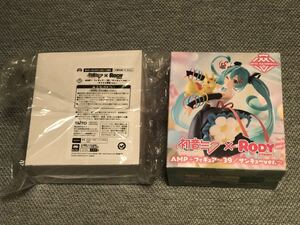 新品未開封　初音ミク × Rody　AMP＋ フィギュア～39／サンキューver.～ 通常版 ＋ タイクレ限定 セット