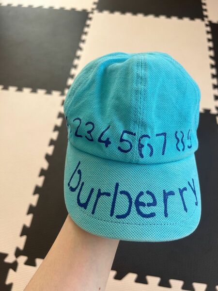 キャップ 帽子　52センチ Burberry キャップ 野球 CAP子供