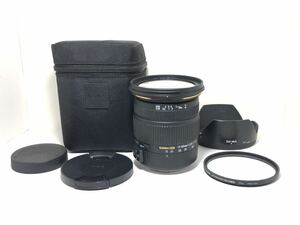 #4【良品・レンズプロテクター付】SIGMA シグマ 17-50mm F2.8 EX DC OS HSM Canon用