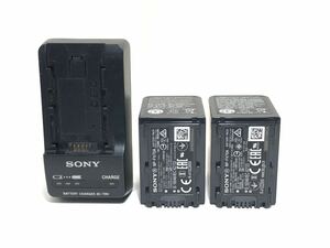 #0【良品】SONY ソニー BC-TRV バッテリーチャージャー + NP-FV70A 2個