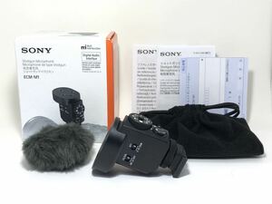 #2【美品・元箱】SONY ソニー ECM-M1 ショットガンマイクロホン 