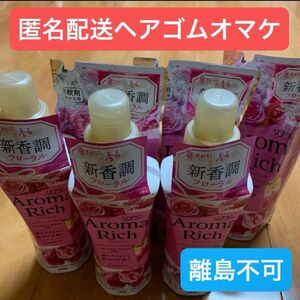 ソフラン アロマリッチ キャサリン 本体 520ml××3 詰替 400ml×3 花王 フローラルブーケアロマ　合計6点