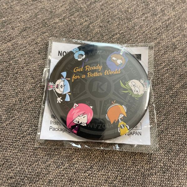 新品未使用 キッザニア 缶バッジ バッヂ 非売品 バッチェ レア