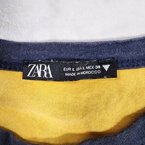 Y4 ROPE ロペ ZARA ザラ 2点セット レディース Tシャツ クルーネック 半袖 イエロー 黄色 グレー カットソー の画像10