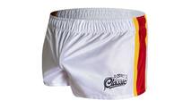 即決正規品新品 オージーバム Aussiebum RUGBY BLITZ White -S- ラグビープロショーツ ホワイト白色ライン赤 現品表記サイズ S_画像2