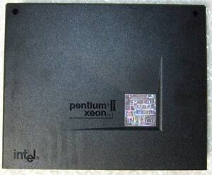 初代 Xeon (Slot2タイプ) PentiumⅡ Xeon 450MHz, L2$=512kB（ジャンク品）