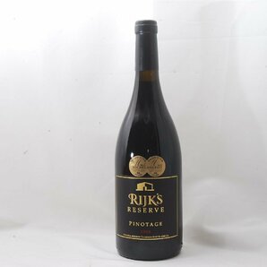 【未開栓】ライクス ピノタージュ リザーブ 2008年 750ml 南アフリカ RIJK’S reserve pinotage ワインの画像1