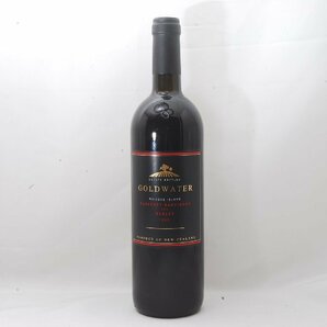 【未開栓】GOLDWATER Cabernet Sauvignon 1999 ゴールドウォーター カベルネ ソーヴィニョン 赤ワイン 750ml ニュージーランドの画像1