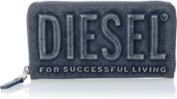 DIESEL ディーゼル　長財布　デニム　ブルー　※現在発送まで約7〜9日お時間を頂いております。