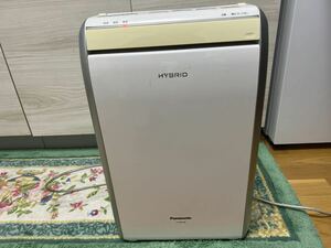 Panasonic F-YHH100除湿乾燥機 衣類乾燥 通電確認，ジャンク品。