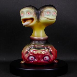 双頭蛙 墓場の画廊 蓄光 ソフビ フィギュア HAUNTED GALLERY Monster Mind Toys マルサン ブルマァク 未開封 新品