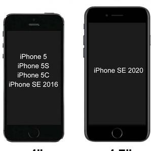 JEDirect iPhoneSE2016 (2020 に対応できない)/iPhone5s/5/5c/SE第1世代用強化ガラス 液晶保護フィルム 2枚セットの画像3
