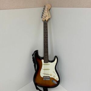 エレキギター　フェンダー　ストラスキャスター　FENDER squier ソフトケース付き【中古品】