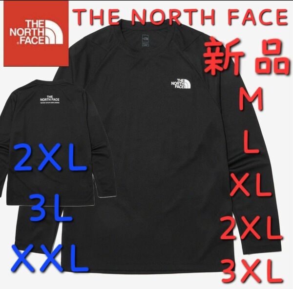 THE NORTH FACE ノースフェイス Tシャツ 新品 シャツ 長袖 2XL 3L