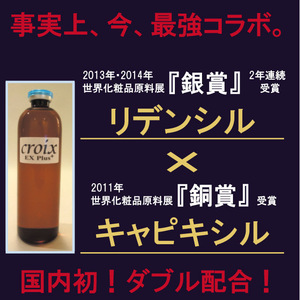 CroixスカルプエッセンスEXプラス120ml リデンシル キャピキシル配合 フィナステリド ミノキシジル プロペシアの前に