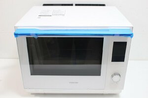 【未使用保管品】 東芝 TOSHIBA 石窯ドーム 過熱水蒸気 オーブンレンジ 2023年製 ホワイト ER-XD3000 3-F003Z/1/160