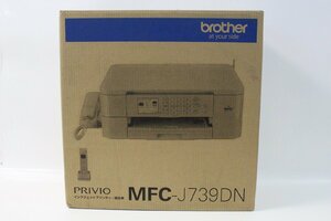 未使用保管品 brother ブラザー MFC-J739DN PRIVIO インクジェットプリンター・複合機② 3-K004X/1/160