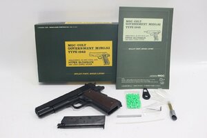 1円～ 現状品 MGC COLT GOVERNMENT M1911A1 TYPE 1942 コルト ガバメント ガスガン ジャンク 2-H055/1/100