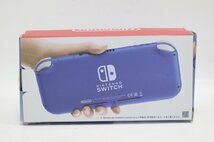 1円～ 未使用保管品 任天堂 Nintendo スイッチライト Switch Lite HDH-001 ブルー 3-H002X/1/100_画像6