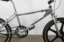 現状車 KUWAHARA クワハラ BMX 自転車 シングルギア 当時物 レトロ クロモリ 簡易動作確認済み 3-H011Z/1/260_画像3