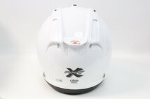 試着のみ Arai アライ RX-7X グラス白 XO(63.64CM) フルフェイス ヘルメット ホワイト 3-K053Z/1/160_画像8