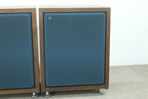 【神奈川 直引歓迎】 エンクロージャー ペア スピーカー用 脚つき 約51×41×67㎝ 大型 木目 詳細不明 2-D064/2/220_画像4