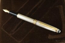 MONTBLANC モンブラン Solitaire ソリテール マイスターシュテュック 万年筆 925 Silver 4810 14K 3-C007/1/60P_画像1