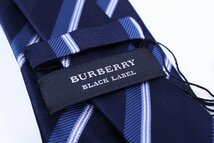 BURBERRY BLACK LABEL バーバリー ブラックレーベル ネクタイ フォーマル 新品 タグ付き 青系 3-M005/1/060_画像4