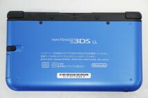 【1円～】 NINTENDO 3DS LL ニンテンドー3DS LL ブルー×ブラック 本体 モンスターハンター MH 4G X ソフト セット 3-E083Z/1/060_画像7