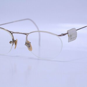 American Optical アメリカンオプティカル NUMONT FUL-VUE D44 1/10-12KGF眼鏡 金 1② 3-M033/1/60Pの画像2