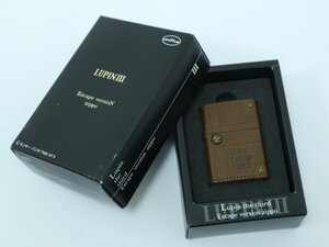 【未使用保管】ZIPPO ルパン三世 革巻き LUPIN THE THIRD ESCAPE VERSION 3-A018/1/060