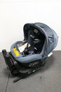 AILEBEBE KURUTTO 5 Oui BF932 チャイルドシート 2020年製 クルットファイブウィ デニムブルー ISOFIX 3-G060Z/1/220