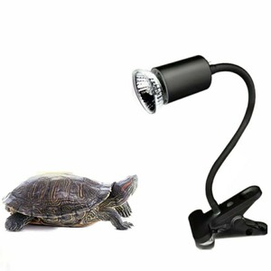 [ unused / operation verification settled ] turtle light reptiles light 50W UVA UVB E27 black sunlight . bus King 