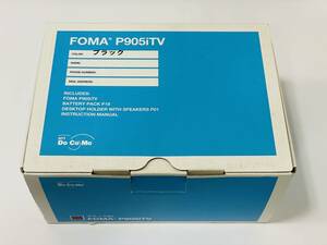 docomo FOMA P905iTV Black (ドコモ)　分割完済済み　未使用品