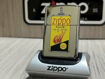 大量出品中!!【希少】未使用 1996年製 Zippo 'Zippo Oil Can Design' 非売品 両面加工 オイル缶デザイン サンプル ジッポー 喫煙具_画像2