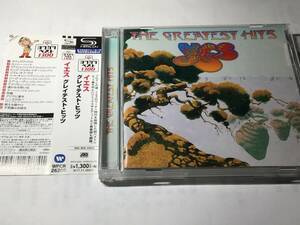 【SHM-CD】国内盤帯付CDベスト16曲/YES/イエス/グレイテスト・ヒッツ　送料¥180