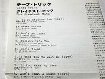 リマスター国内盤CDベスト15曲/チープ・トリック/グレイテスト・ヒッツ　送料¥180_画像3