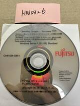 HW0326/中古品/Fujitsu Windows Server 2012 R2 Standard/x64 /☆ Software ServerView/CA41534-U766 3枚セット_画像4