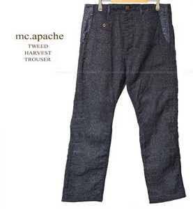 ■【Made in Japan】mc.Apache/エムシーアパッシュ ツイードハーベストパンツ (L) ■