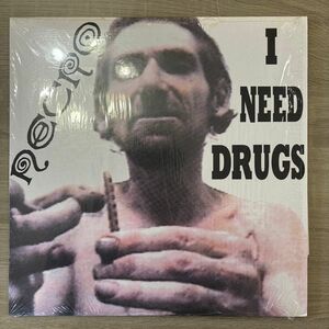 NECRO / I NEED DRUGS 2LP Record 超希少盤　　アナログ　レア　レコード　2枚組