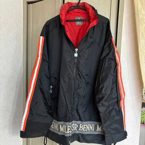 SIR BENNI MILES NEW YORK ナイロンジャケット　90's リバーシブル　RED&BLACK ゆるダボ